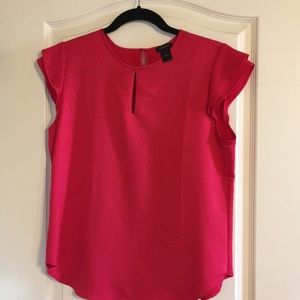 Ruffled sleeve women’s blouse